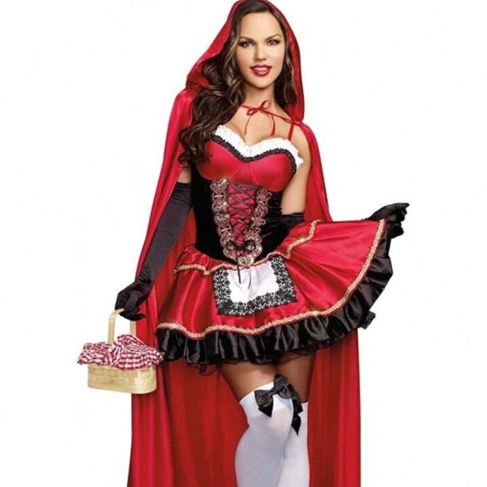 Red Riding Hood Costume with Cape